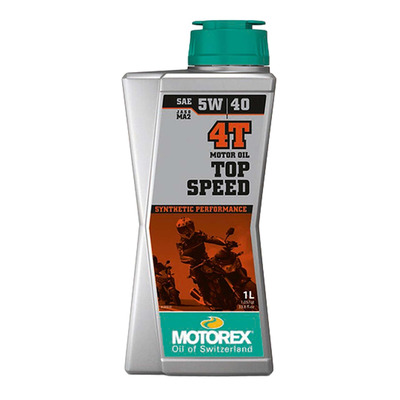 Huile moteur Motorex Top Speed 4T 5W40 synthétique 1L