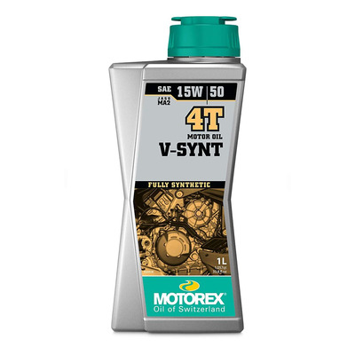 Huile moteur Motorex V-Synt 4T 15W50 1L