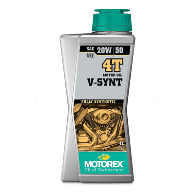 Huile moteur Motorex V-Synt 4T 20W50 1L
