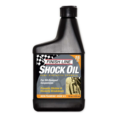 Huile suspension Finish Line Shock Oil 15 WT 472ml