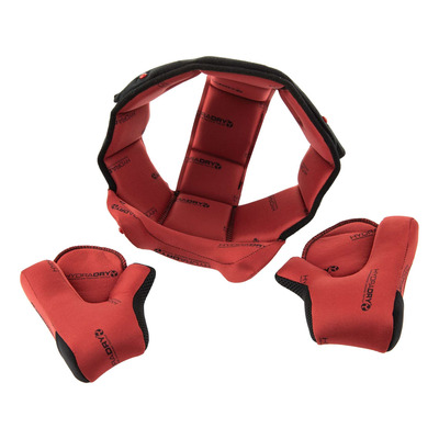 Intérieur de casque Icon Domain™ rouge