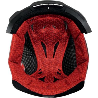 Intérieur de casque Icon Variant Tech Star rouge
