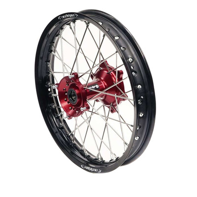 Jante Arrière Complète Rouge RFX Race MX 19x1,85 pour Fantic 125 XX 21-23