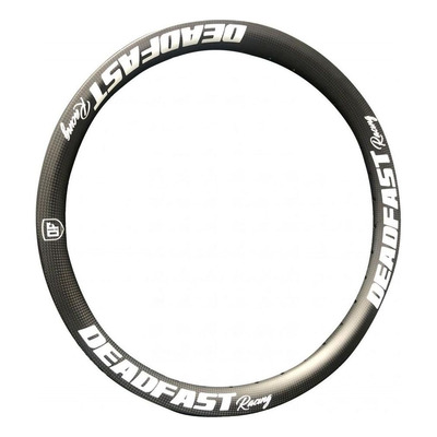 Jante BMX Pro XL 20" avant DeadFast carbone 3K blanc