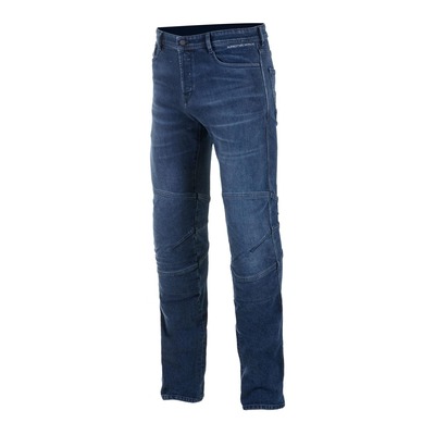 Jeans moto Diesel/Alpinestars AS-DSL Daiji Diesel distressed bleu