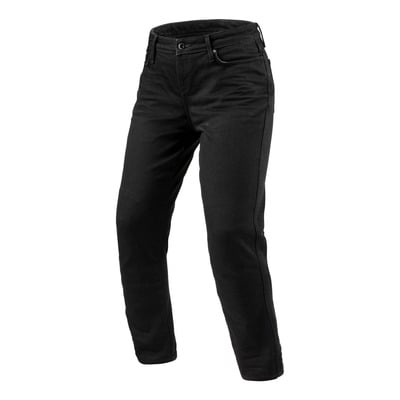 Jeans moto femme Rev’It Violet Ladies black – standard