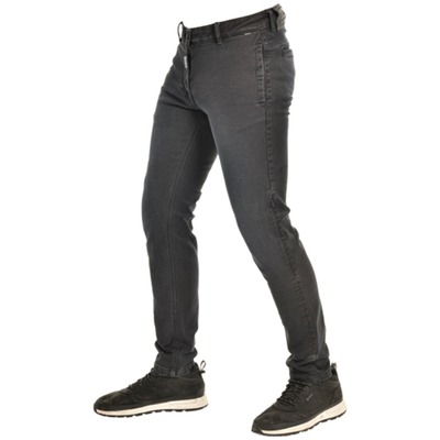 Jeans moto Overlap Rudy ultra bleu