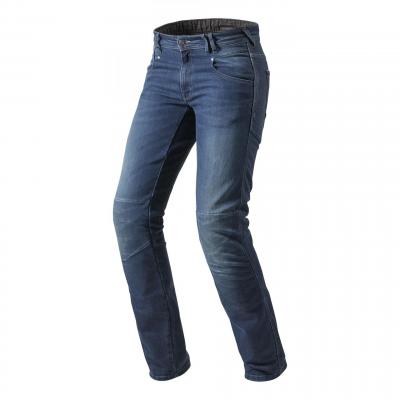 Jeans moto Rev'it Corona longueur 36 (long) bleu moyen