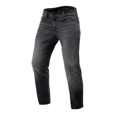 Jeans moto Rev’it Detroit 2 TF longueur 32 (court) gris moyen délavé