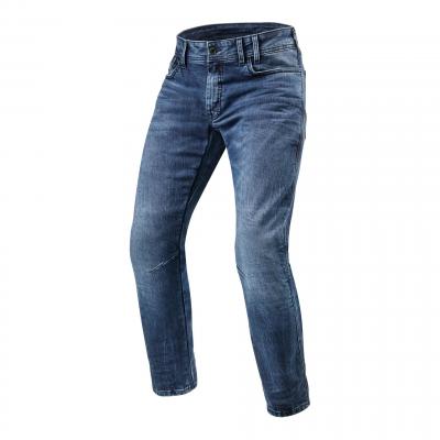 Jeans moto Rev'it Detroit longueur 34 (standard) bleu moyen
