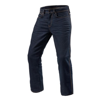 Jeans moto Rev’it Newmont LF longueur 34 (standard) bleu foncé délavé