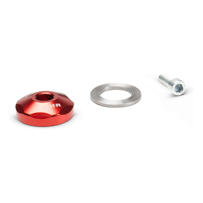 Jeu d'entretoises de bras oscillant en aluminium rouge Malossi - Piaggio Zip 50 SP