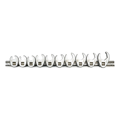 Jeu de 10 tête JBM clé hexagonales pied-de-biche 3/8"