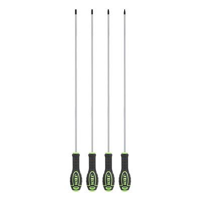 Jeu de 4 tournevis JBM torx extra longs
