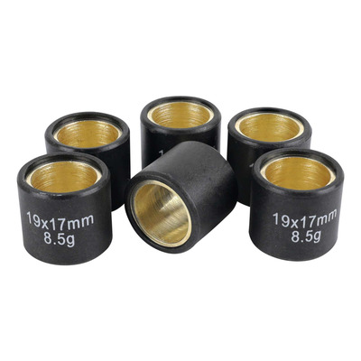 Jeu de 6 galets 19 x 17 mm Magneti Marelli Piaggio X-EVO 125 2007-