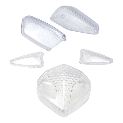 Jeu de cabochons de clignotant et feu arrière - Yamaha Nitro 50 2013-16