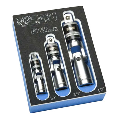 Jeu de cardan à verrouillage automatique SBV 3 pièces