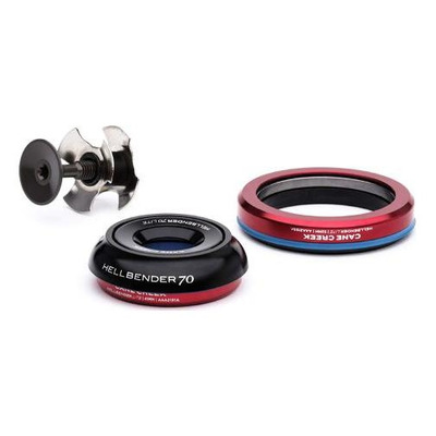 Jeu de direction intégré 1" 1/8 Cane Creek Série 70 Lite IS41/28,6 - ZS52/40 H9 noir
