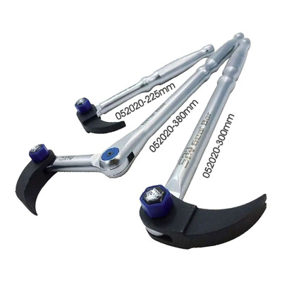 Jeu de pieds de biche à cliquet extensible SBV 450 à 750 mm