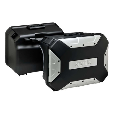 Jeu de valises latéral noir d'origine 2S0018794 Aprilia Tuareg 660 2021-24