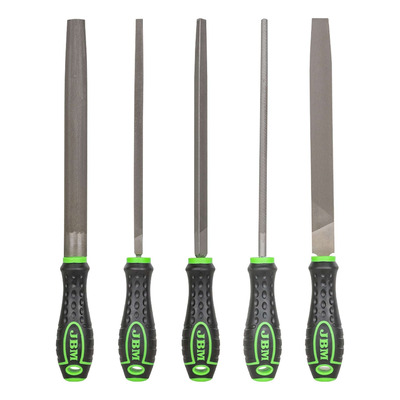 Jeu limes acier JBM 310mm – 5 pièces