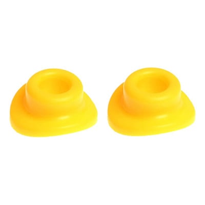 Joints de Valve RFX Sport en Caoutchouc Jaune (Paire)