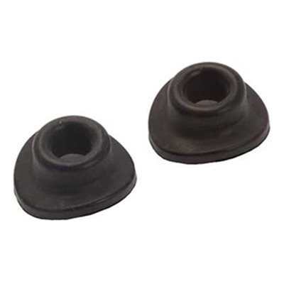 Joints de Valve RFX Sport en Caoutchouc Noir (Paire)