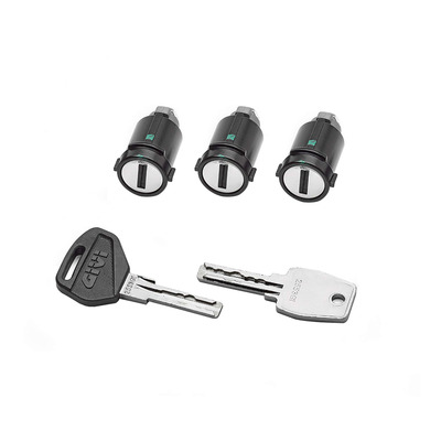 Kit 3 barillets Givi Smart Security Lock avec 2 clés