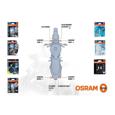 Kit Ampoule Osram Yamaha MT-09 13-22