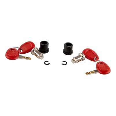 Kit barillets Givi Standard clé rouge (2 barillets)