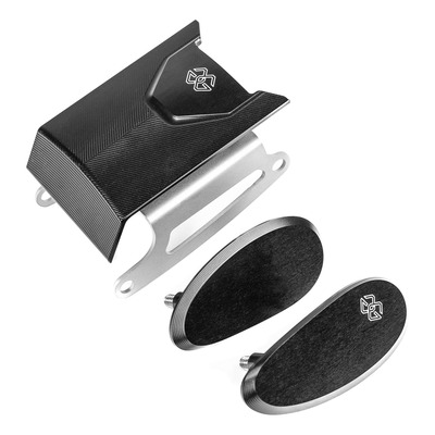 Kit caches orifices de rétro et de support de plaque Gilles Tooling Honda CBR 1000 RR-R 20-22 noir
