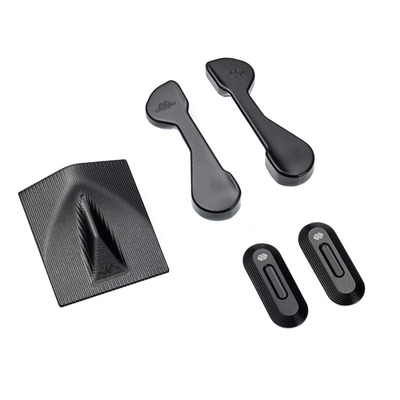 Kit caches orifices pour circuit Gilles Tooling Yamaha YZF-R6 600 17-20 noir