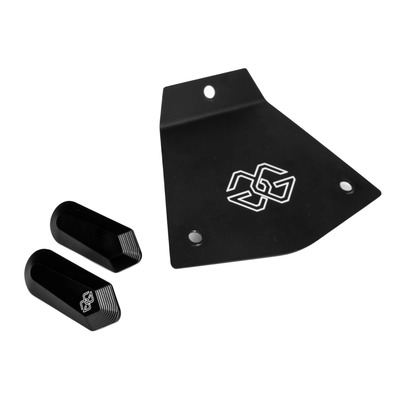 Kit caches orifices pour circuit Gilles Tooling Aprilia RS 660 21-24 noir