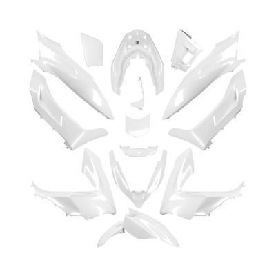 Kit carénage 15 pièces blanc perle Honda 125 PCX 2018-20