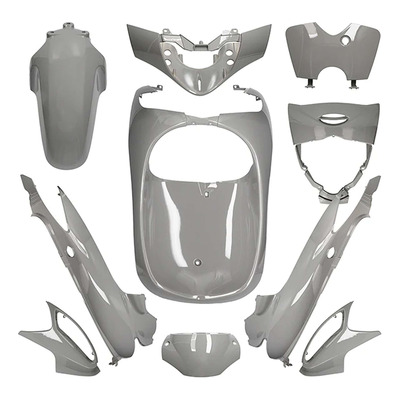 Kit carénage All Pro argent métal 10 pièces SH 125 2004-08