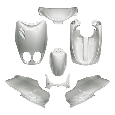 Kit carénage All Pro argent métallisé 7 pièces Neo's/Ovetto 2002-07