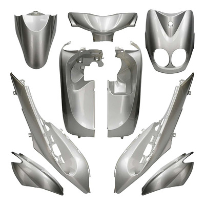 Kit carénage All Pro argent métallisé 9 pièces Neo's/Ovetto 2008-