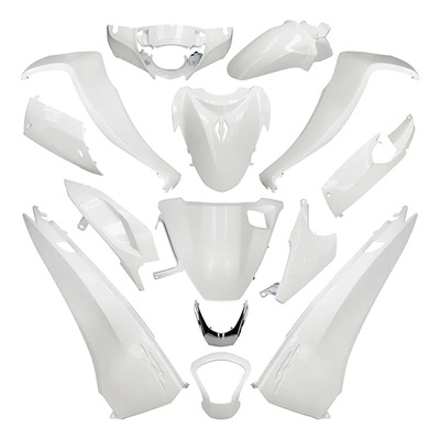 Kit carénage All Pro blanc métalisé 11 pièces SH 125/150 2013-16