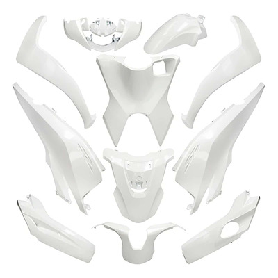 Kit carénage All Pro blanc métalisé 11 pièces SH 125/150 2017-19