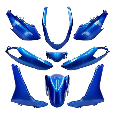 Kit carénage All Pro bleu metal 9 pièces N-Max 15-20