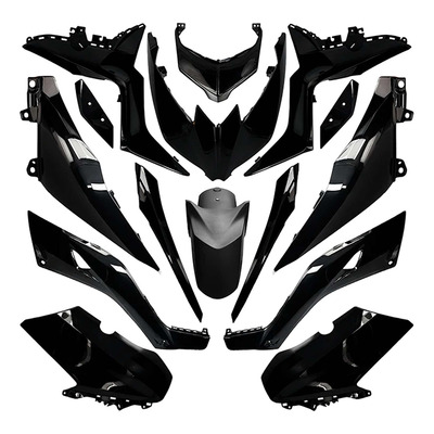 Kit carénage All Pro noir brillant 15 pièces X-Max 125/250 2018-22