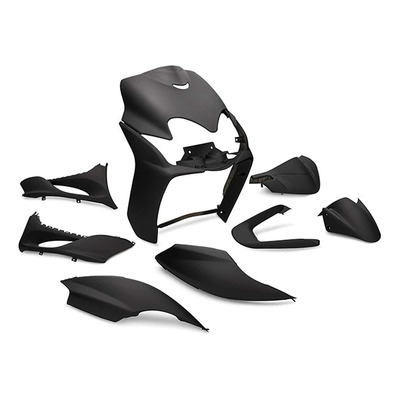 Kit carénage All Pro noir mat 9 pièces Jog R/Mach G