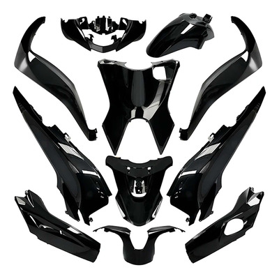 Kit carénage All Pro noir métalisé 11 pièces SH 125/150 2017-19