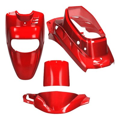 Kit carénage All Pro rouge métallisé 4 pièces Booster/BWs 1999-03