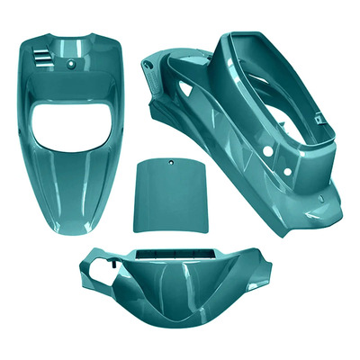 Kit carénage All Pro turquoise métallisé 4 pièces Booster/BWs 1999-03