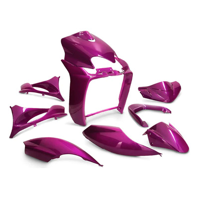Kit carénage All Pro violet métalisé 9 pièces Jog R/Mach G