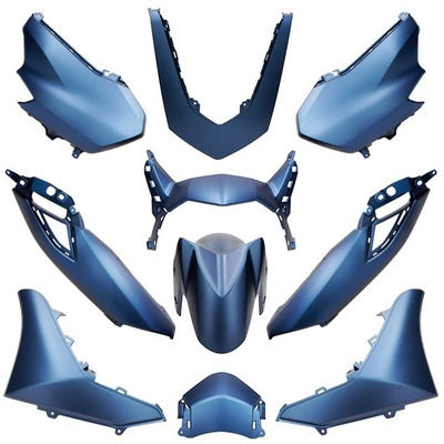 Kit carénage Allpro 10 pièces bleu N-Max 2021-