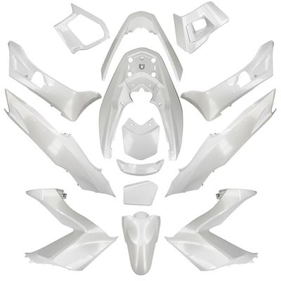 Kit carénage Allpro 17 pièces blanc nacré Honda PCX 125 2014-17