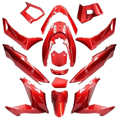 Kit carénage Allpro 17 pièces rouge nacré Honda PCX 125 2014-17