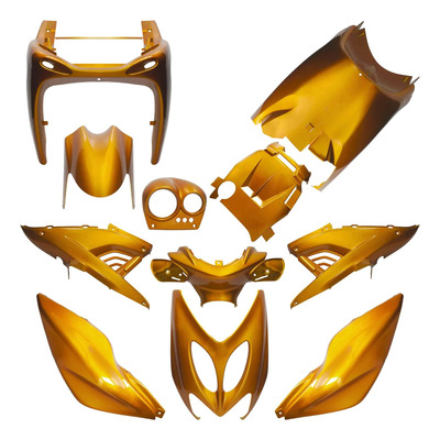 Kit carénage AllPro doré métalisé 11 pièces Nitro/Aerox -13